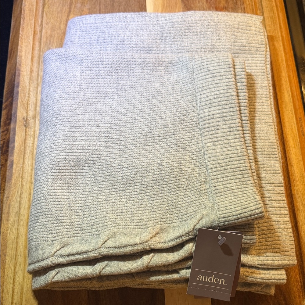 Auden Light Gray Luxe Cozy Knit pants